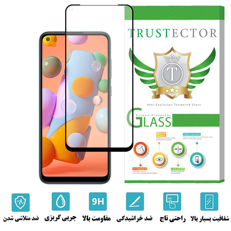 محافظ صفحه نمایش سرامیکی مات تراستکتور مدل MCERAMT مناسب برای گوشی موبایل سامسونگ Galaxy A11 / M11