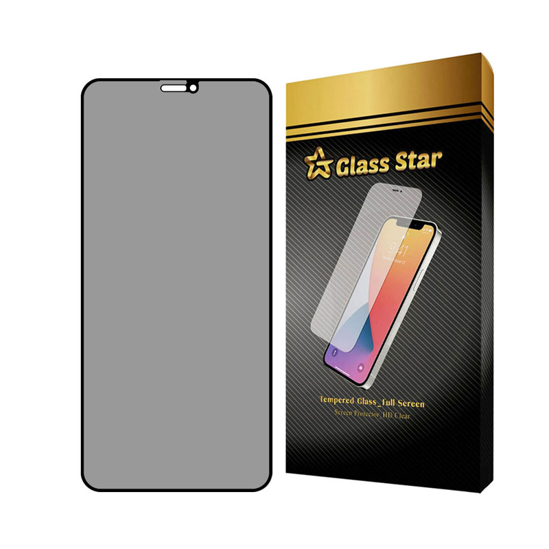 محافظ صفحه نمایش حریم شخصی گلس استار مدل FSLPRVCGSN مناسب برای گوشی موبایل اپل iPhone 11 Pro Max / XS Max