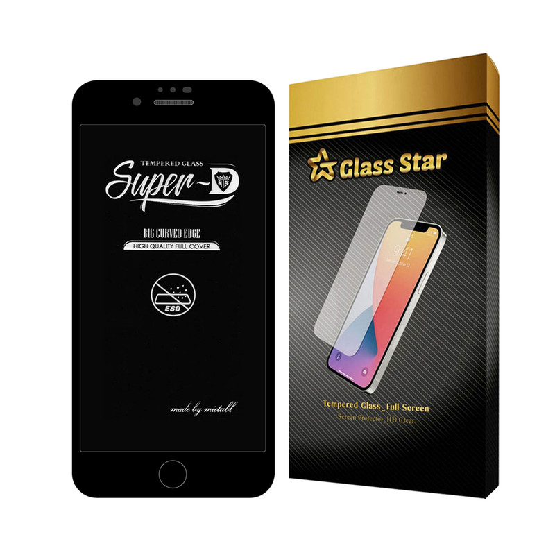 محافظ صفحه نمایش گلس استار مدل SUPERPLUSN مناسب برای گوشی موبایل اپل iPhone 7 / iPhone 8