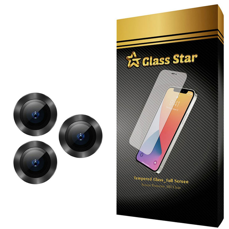 محافظ لنز دوربین گلس استار مدل RING مناسب برای گوشی موبایل اپل iPhone 12 Pro