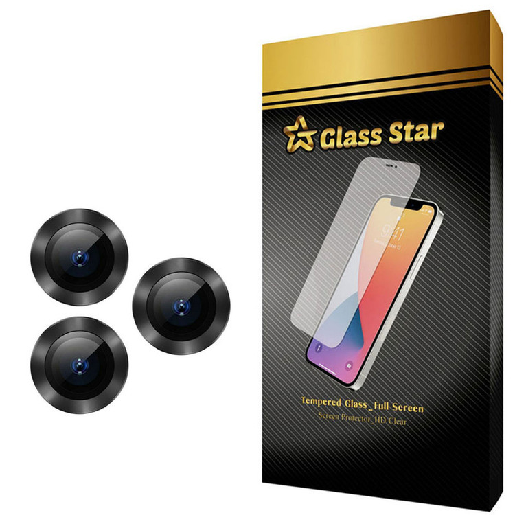 محافظ لنز دوربین گلس استار مدل RING مناسب برای گوشی موبایل اپل iPhone 12 Pro