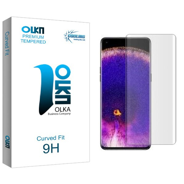 محافظ صفحه نمایش کولینگ مدل Olka UV_NEW مناسب برای گوشی موبایل اوپو و شیائومی find X5 / 13 Lite