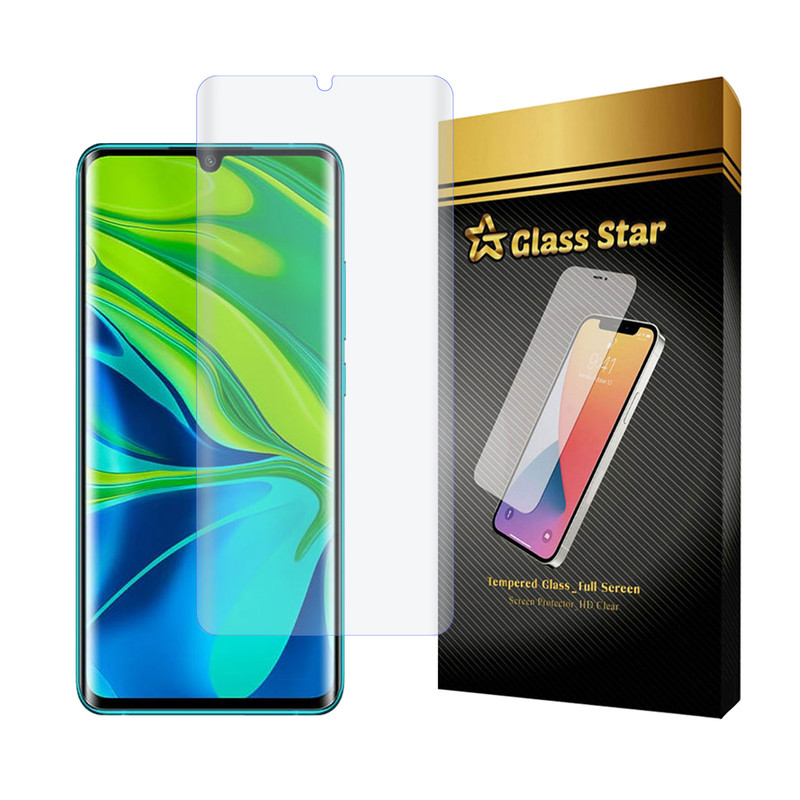محافظ صفحه نمایش یووی گلس استار مدل  UVLIGHTS مناسب برای گوشی موبایل شیائومی Mi Note 10