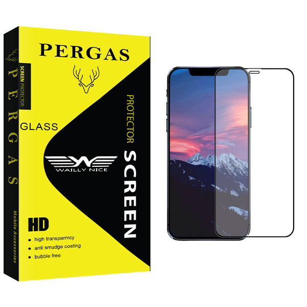 محافظ صفحه نمایش سرامیکی وایلی نایس مدل Pergas Glass مناسب برای گوشی موبایل اپل iPhone 12 Pro Max