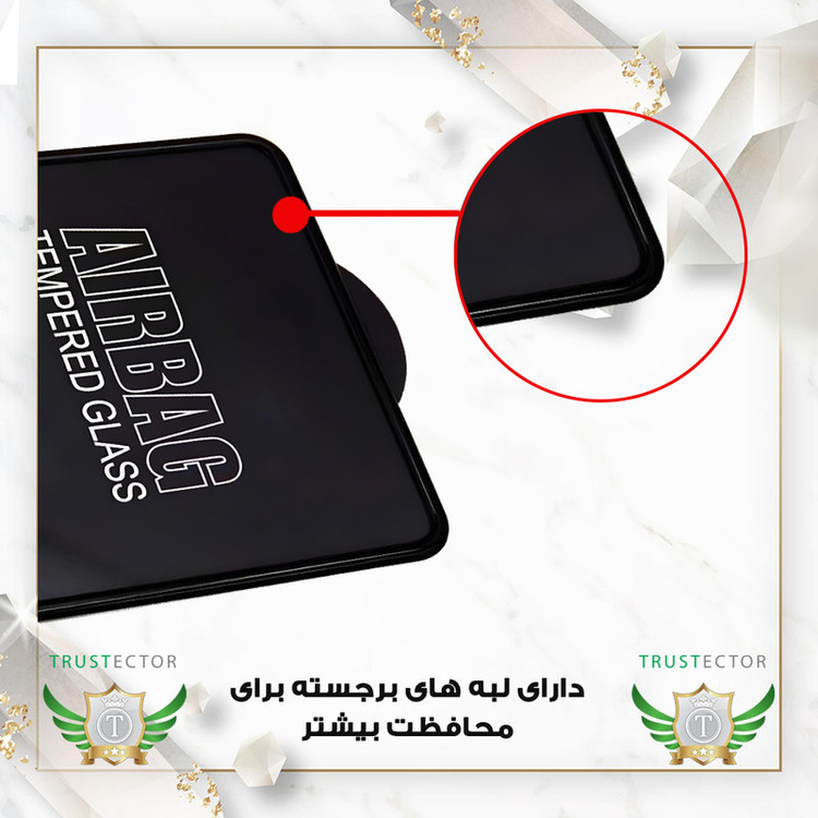 محافظ صفحه نمایش تراستکتور مدل AIRNABKTR مناسب برای گوشی موبایل اپل iPhone 8 / iPhone 7 به همراه محافظ پشت گوشی