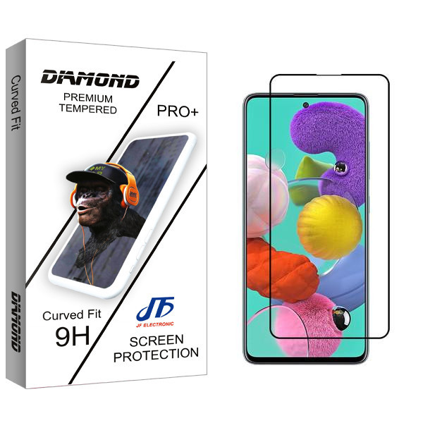 محافظ صفحه نمایش جی اف مدل Diamond مناسب برای گوشی موبایل سامسونگ Galaxy A51