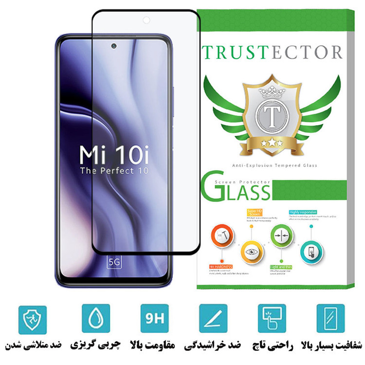 محافظ صفحه نمایش سرامیکی مات تراستکتور مدل MCERAMT مناسب برای گوشی موبایل شیائومی Mi 10i 5G
