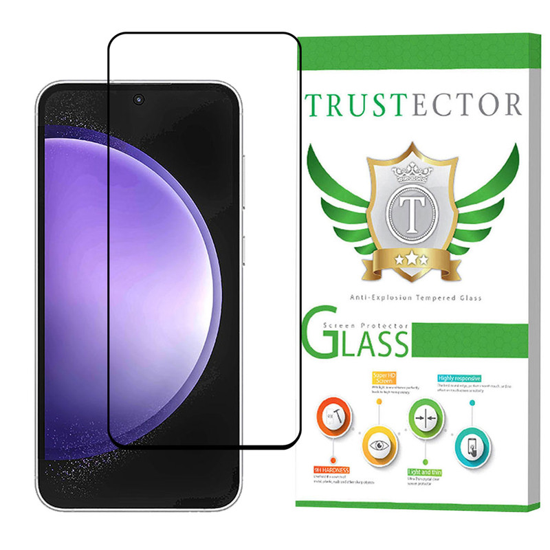 محافظ صفحه نمایش فول تراستکتور مدل FULPLUST مناسب برای گوشی موبایل سامسونگ Galaxy S23 FE