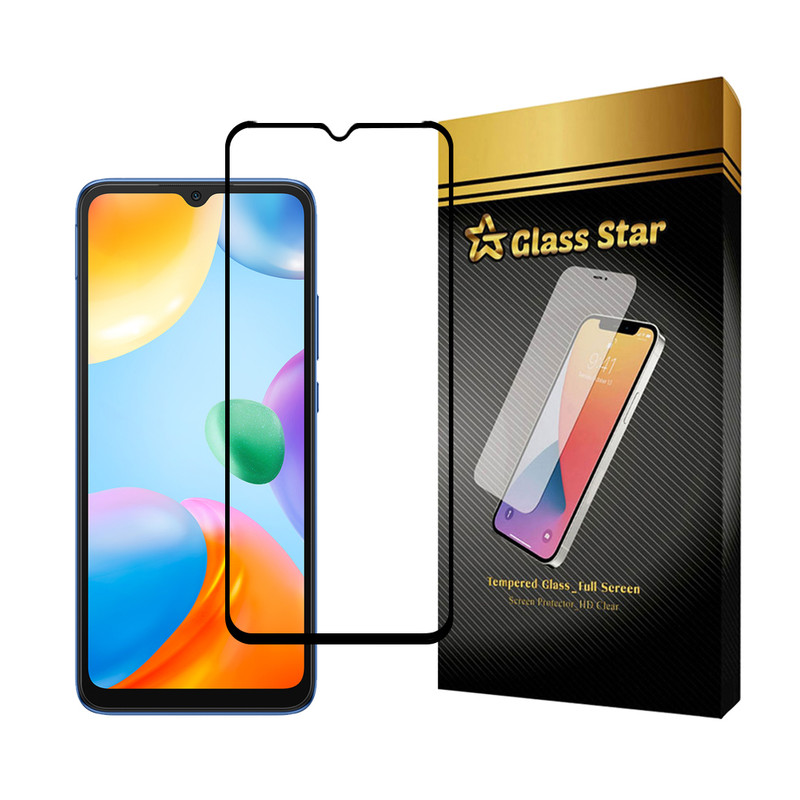 محافظ صفحه نمایش گلس استار مدل FULPLUSS مناسب برای گوشی موبایل شیائومی  Poco C40