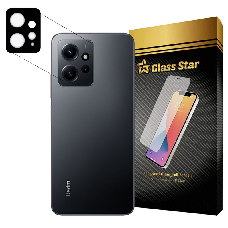 محافظ لنز دوربین گلس استار مدل 5DLENS مناسب برای گوشی موبایل شیائومی Redmi Note 12 4G