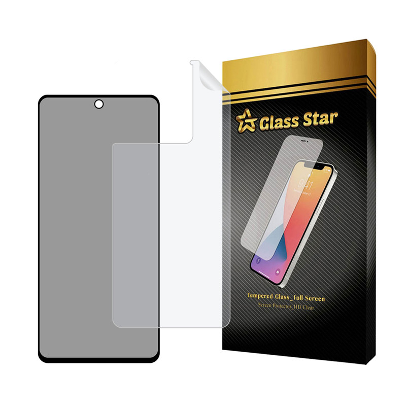 محافظ صفحه نمایش حریم شخصی گلس استار مدل FULLPRIVNANOS مناسب برای گوشی موبایل 13T / 13T Pro / Redmi K60 Ultra به همراه محافظ پشت گوشی