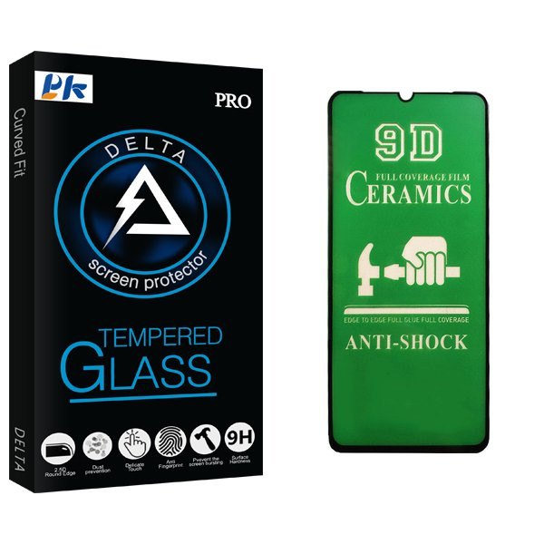 محافظ صفحه نمایش سرامیکی پی کی مدل Delta Anti Shock مناسب برای گوشی موبایل شیائومی CC9 Pro / Note 10 / Note 10 Pro