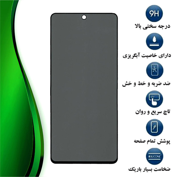 محافظ صفحه نمایش فول حریم شخصی تراستکتور مدل SECRETT مناسب برای گوشی موبایل شیائومی 13T