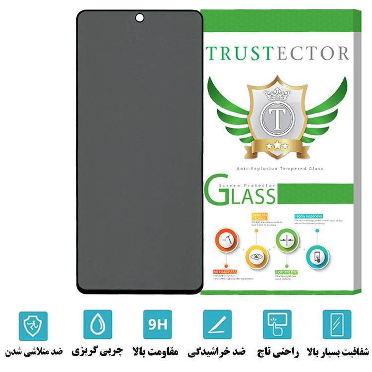 محافظ صفحه نمایش فول حریم شخصی تراستکتور مدل SECRETT مناسب برای گوشی موبایل شیائومی 13T Pro