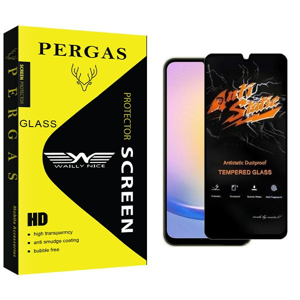 محافظ صفحه نمایش وایلی نایس مدل Pergas Antistatic مناسب برای گوشی موبایل سامسونگ Galaxy A24