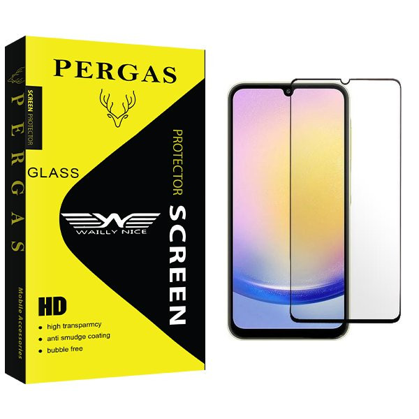 محافظ صفحه نمایش شیشه ای وایلی نایس مدل Pergas مناسب برای گوشی موبایل سامسونگ Galaxy A25