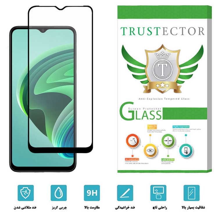 محافظ صفحه نمایش سرامیکی تراستکتور مدل CAT-Glass مناسب برای گوشی موبایل شیائومی Redmi 10 5G