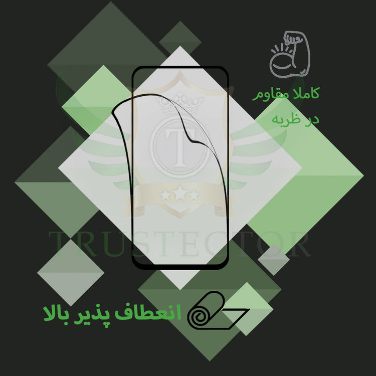 محافظ صفحه نمایش سرامیکی تراستکتور مدل CAT-Glass مناسب برای گوشی موبایل شیائومی Redmi 10 5G