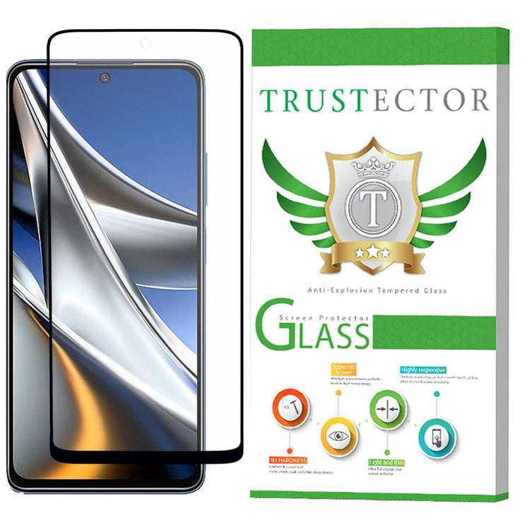 محافظ صفحه نمایش سرامیکی تراستکتور مدل CAT-Glass مناسب برای گوشی موبایل شیائومی Poco X4 Pro 5G