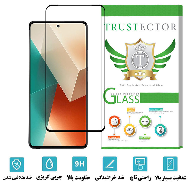 محافظ صفحه نمایش سرامیکی تراستکتور مدل CERAMT مناسب برای گوشی موبایل شیائومی Redmi Note 13 5G