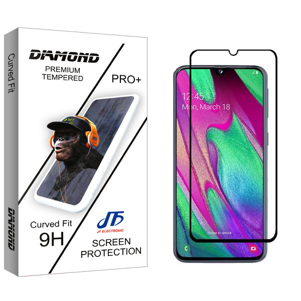 محافظ صفحه نمایش سرامیکی جی اف مدل Diamond مناسب برای گوشی موبایل سامسونگ Galaxy A40