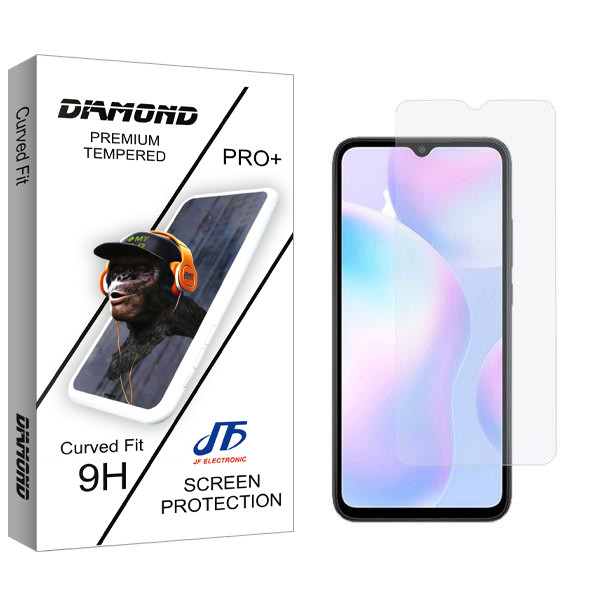 محافظ صفحه نمایش جی اف مدل Diamond مناسب برای گوشی موبایل شیائومی Redmi 9A