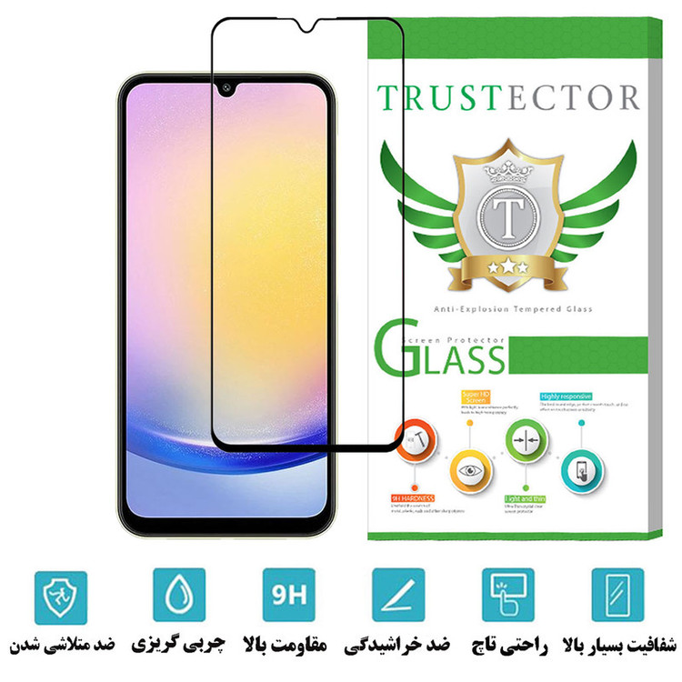 محافظ صفحه نمایش سرامیکی تراستکتور مدل CERAMT مناسب برای گوشی موبایل سامسونگ Galaxy A25