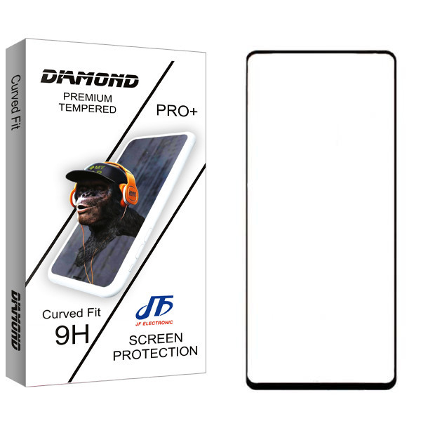 محافظ صفحه نمایش جی اف مدل Diamond مناسب برای گوشی موبایل سامسونگ Galaxy A21