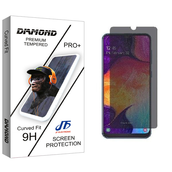 محافظ صفحه نمایش حریم شخصی جی اف مدل Diamond مناسب برای گوشی موبایل سامسونگ GALAXY A32 5G