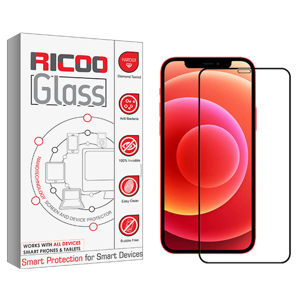 محافظ صفحه نمایش ریکوو مدل +HD مناسب برای گوشی موبایل اپل Iphone 12 ProMax