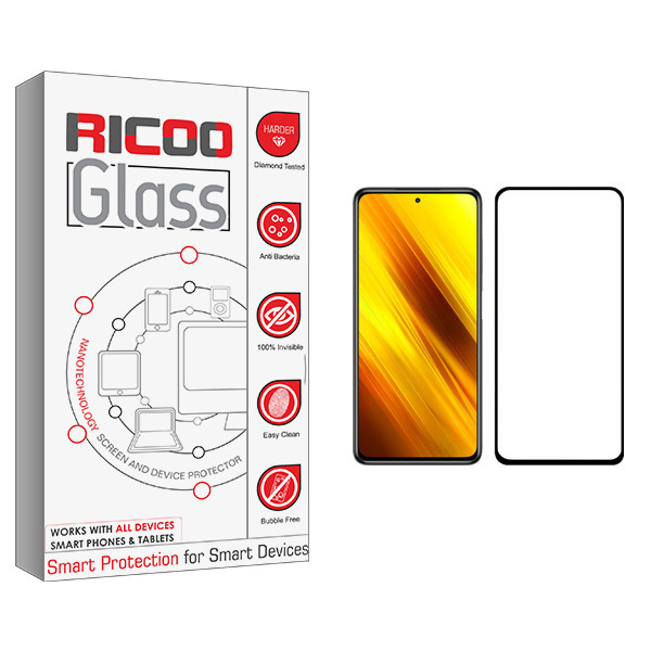 محافظ صفحه نمایش ریکوو مدل +HD مناسب برای گوشی موبایل شیائومی Poco X3 NFC
