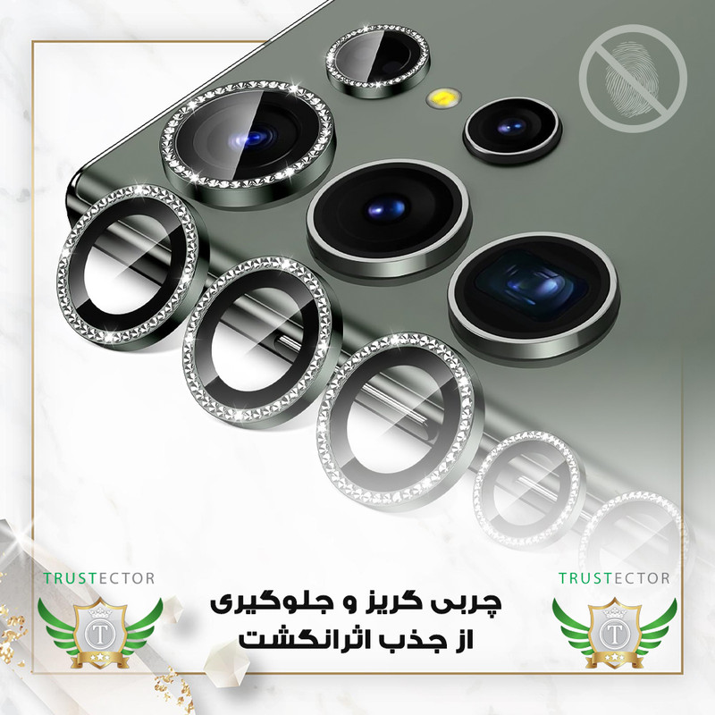محافظ لنز دوربین تراستکتور مدل NRIT20 مناسب برای گوشی موبایل سامسونگ Galaxy S23 FE