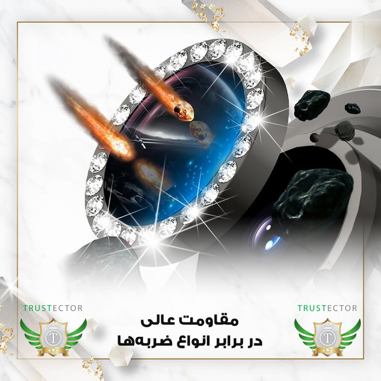 محافظ لنز دوربین تراستکتور مدل NRIT20 مناسب برای گوشی موبایل سامسونگ Galaxy S23