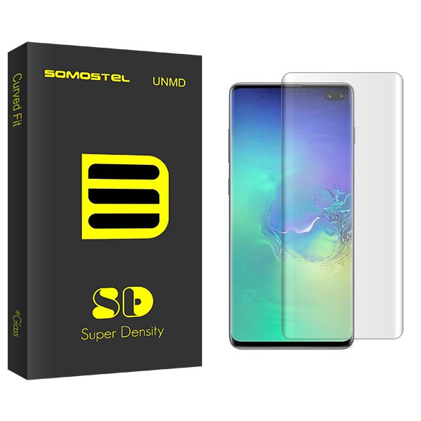 محافظ صفحه نمایش سوماستل مدل SD UV مناسب برای گوشی موبایل سامسونگ Galaxy S10 Plus