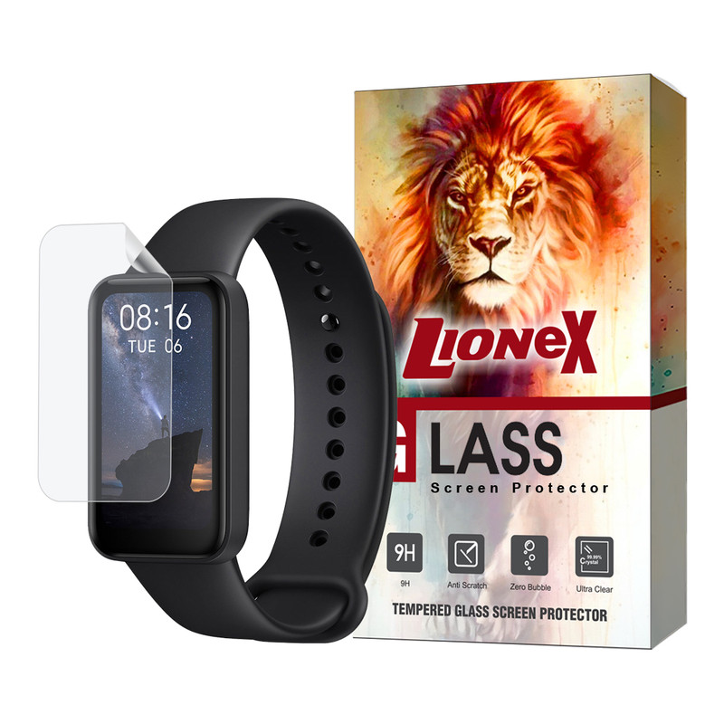 محافظ صفحه نمایش هیدروژل لایونکس مدل MTBWL مناسب برای ساعت هوشمند شیائومی Redmi Smart Band Pro