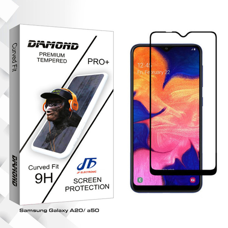 محافظ صفحه نمایش سرامیکی جی اف مدل Diamond glass مناسب برای گوشی موبایل سامسونگ Galaxy A20/ a50
