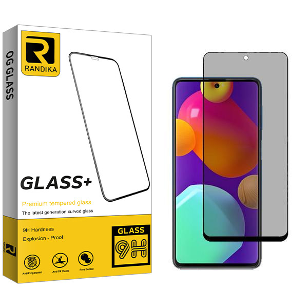 محافظ صفحه نمایش حریم شخصی راندیکا مدل RK مناسب برای گوشی موبایل سامسونگ Galaxy M62