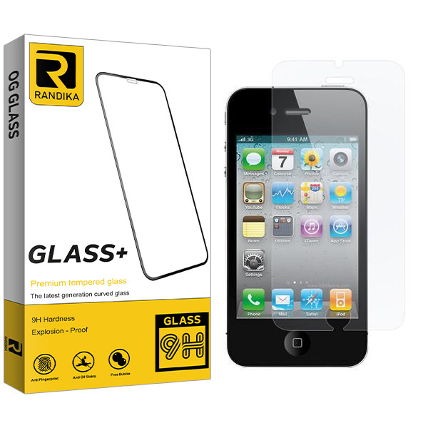 محافظ صفحه نمایش راندیکا مدل RK مناسب برای گوشی موبایل اپل iPhone 4