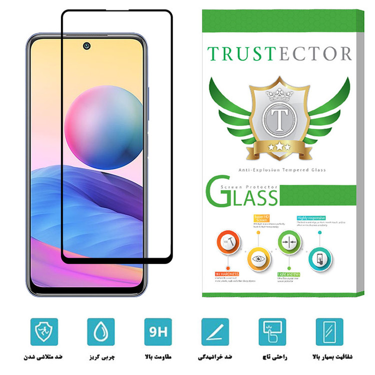 محافظ صفحه نمایش تراستکتور مدل FUL-T مناسب برای گوشی شیائومی Redmi Note 10S