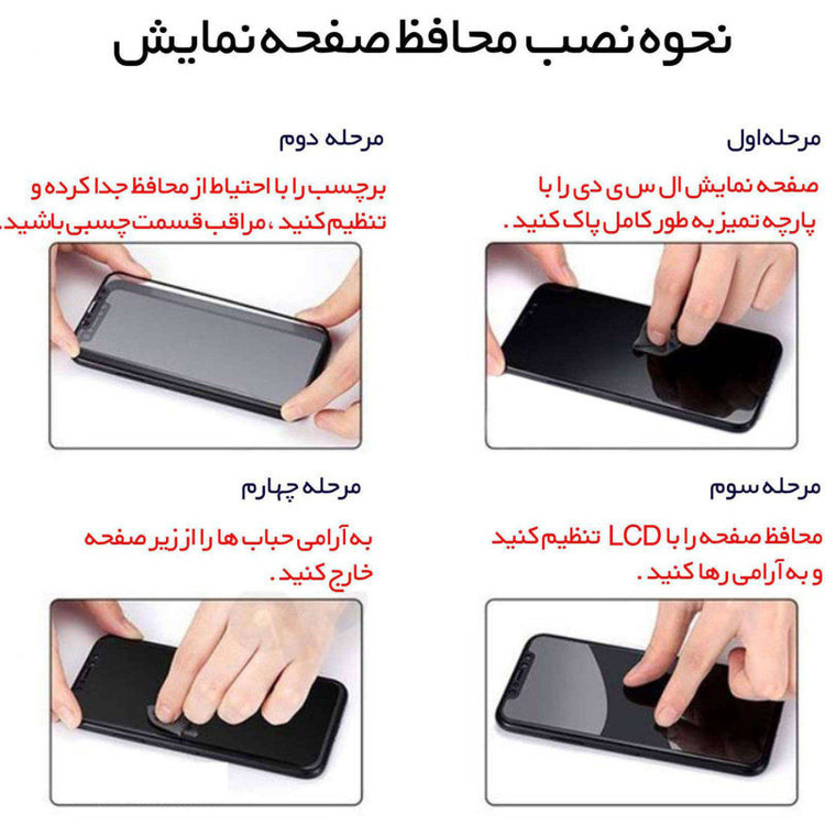 محافظ صفحه نمایش تایگر گلس مدل SAM مناسب برای گوشی موبایل ریلمی C30