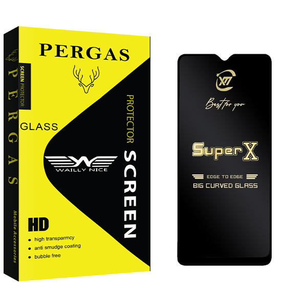 محافظ صفحه نمایش وایلی نایس مدل Pergas SuperX مناسب برای گوشی موبایل سامسونگ Galaxy A03 / A03s / A03 Core