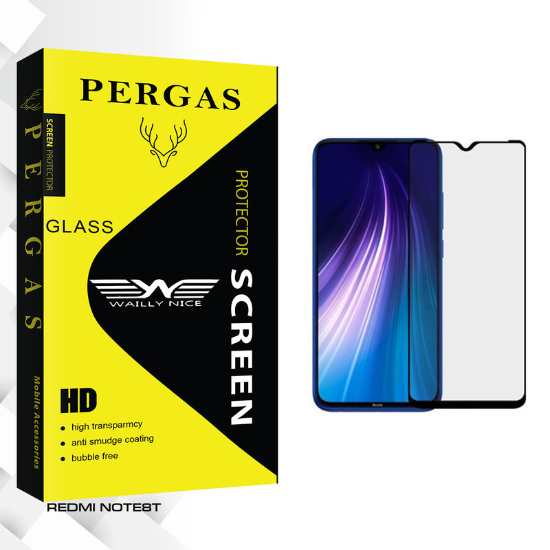 محافظ صفحه نمایش سرامیکی وایلی نایس مدل Pergas Glass مناسب برای گوشی موبایل شیائومی REDMI NOTE 8T