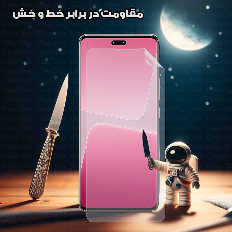 محافظ صفحه نمایش گلس استار D'HARDمدل GFNMB20 مناسب برای گوشی موبایل بلک بری Evolve