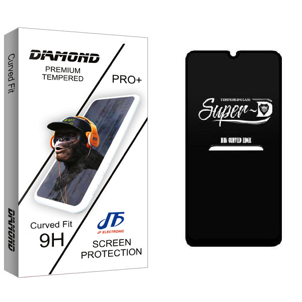 محافظ صفحه نمایش جی اف مدل Diamond SuperD مناسب برای گوشی موبایل شیائومی Redmi Note 8