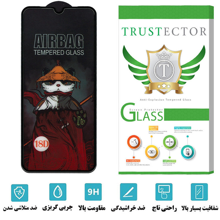 محافظ صفحه نمایش تراستکتور مدل AIRTA مناسب برای گوشی موبایل سامسونگ Galaxy A30s