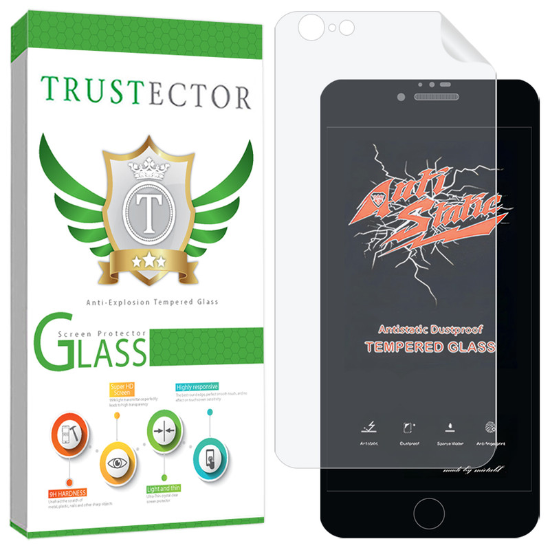 محافظ صفحه نمایش تراستکتور مدل ANNT مناسب برای گوشی موبایل اپل iPhone 6 / iPhone 6s به همراه محافظ پشت گوشی