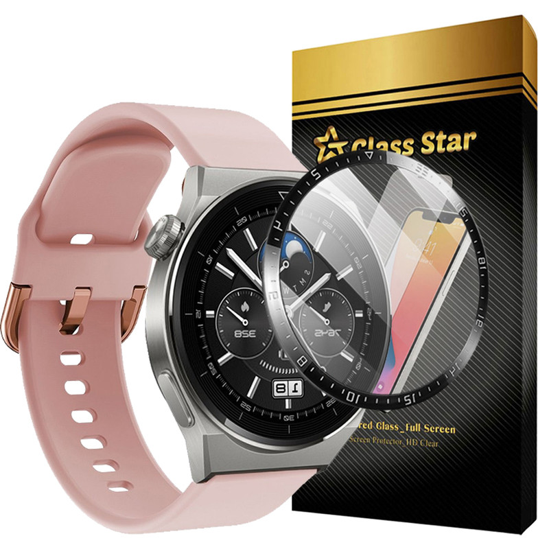محافظ صفحه نمایش گلس استار مدل GWPM مناسب برای ساعت هوشمند هوآوی Watch GT2 46 mm