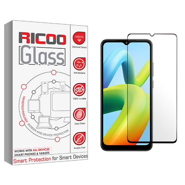 محافظ صفحه نمایش سرامیکی ریکوو مدل RC مناسب برای گوشی موبایل شیائومی Redmi A1 Plus