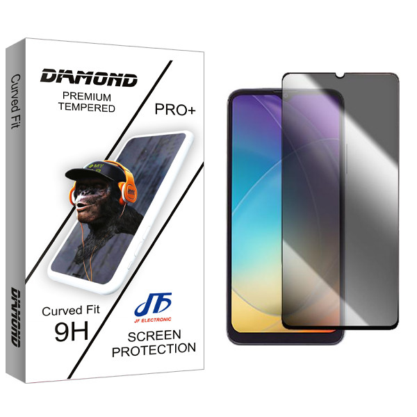 محافظ صفحه نمایش حریم شخصی جی اف مدل Diamond مناسب برای گوشی موبایل وان پلاس X10 Plus