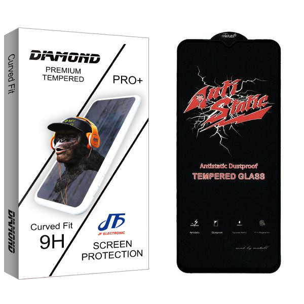 محافظ صفحه نمایش جی اف مدل Diamond Anti Static مناسب برای گوشی موبایل سامسونگ Galaxy A34